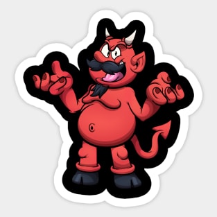 Evil Devil Sticker